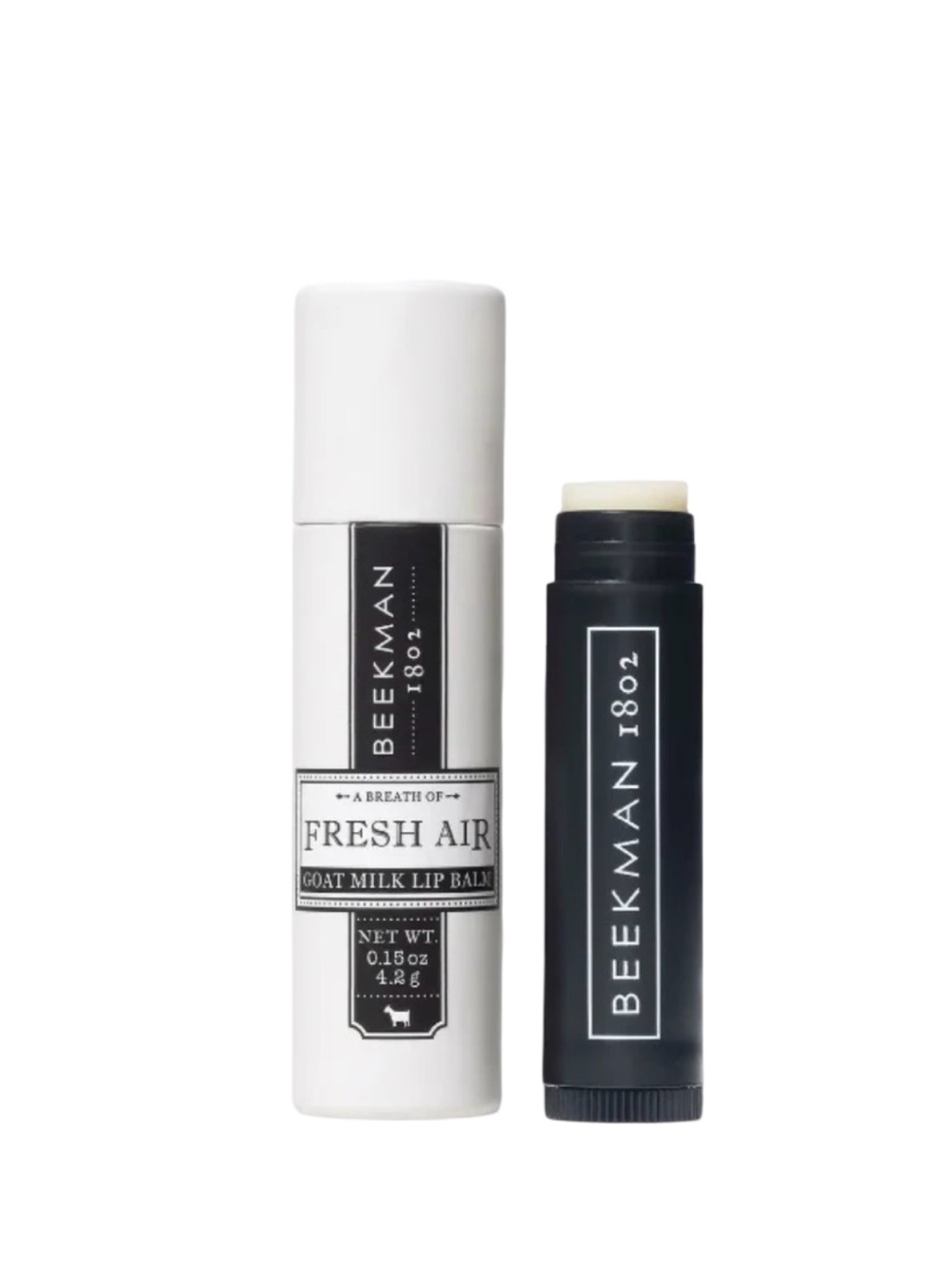 BEEKMAN 1802 🐐 GOAT MILK Lip Balm - Fresh Air